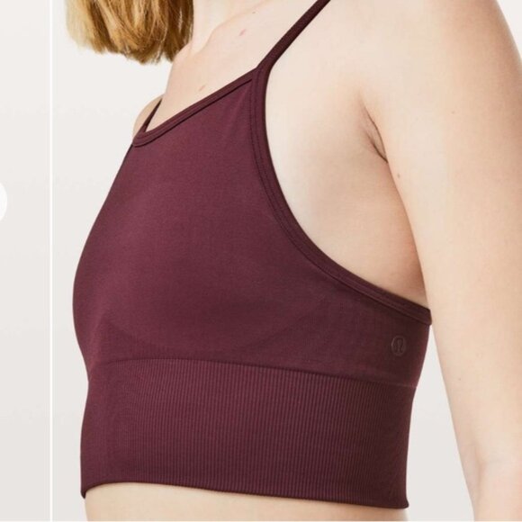 Lululemon Ebb to Street Bra Long Line (size 8) - Picture 3 of 4
